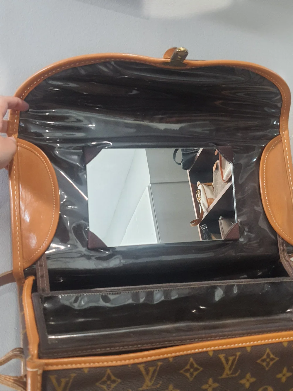 Louis Vuitton Brown Monogram French Company Train Case